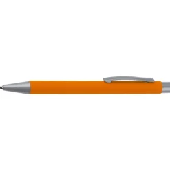 Zestaw piśmienny długopis i ołówek automatyczny soft touch UPPSALA / Pomarańczowy 441010