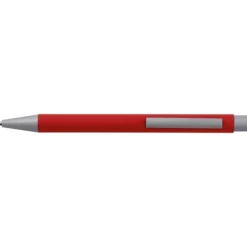 Zestaw piśmienny długopis i ołówek automatyczny soft touch UPPSALA / Czerwony 441005