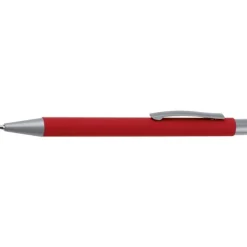 Zestaw piśmienny długopis i ołówek automatyczny soft touch UPPSALA / Czerwony 441005