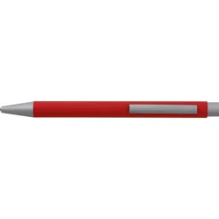 Zestaw piśmienny długopis i ołówek automatyczny soft touch UPPSALA / Czerwony 441005
