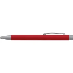 Zestaw piśmienny długopis i ołówek automatyczny soft touch UPPSALA / Czerwony 441005