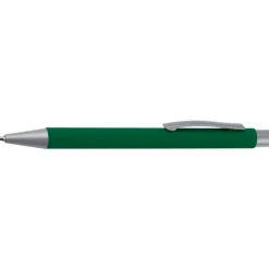 Zestaw piśmienny długopis i ołówek automatyczny soft touch UPPSALA / Zielony 441009