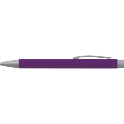 Zestaw piśmienny długopis i ołówek automatyczny soft touch UPPSALA / Fioletowy 441012