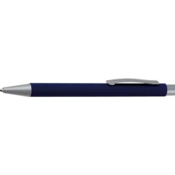 Zestaw piśmienny długopis i ołówek automatyczny soft touch UPPSALA / Granatowy 441044