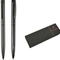 Zestaw piśmienny długopis i ołówek RENEE Pierre Cardin / Ciemnoszary B0400901IP377
