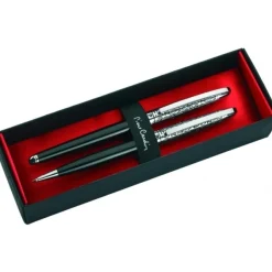 Zestaw piśmienny długopis i pióro wieczne JACQUES Pierre Cardin / Czarny B0400600IP303