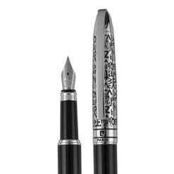 Zestaw piśmienny długopis i pióro wieczne JACQUES Pierre Cardin / Czarny B0400600IP303
