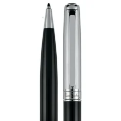 Zestaw piśmienny długopis i pióro kulkowe DIDIER Pierre Cardin / Czarny B0400500IP303