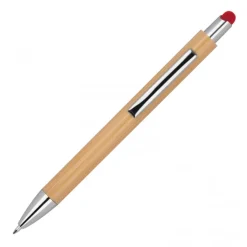 Zestaw piśmienny długopis i pióro kulkowe touch pen SOPHIE / Czerwony 1255805