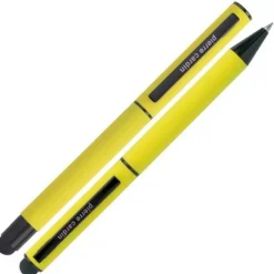 Zestaw piśmienny długopis i pióro kulkowe touch pen soft touch CELEBRATION Pierre Cardin / żółty B0401000IP308
