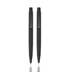 Zestaw piśmienny metalowy długopis i ołówek / Adak / Ciemnoszary IP33037396