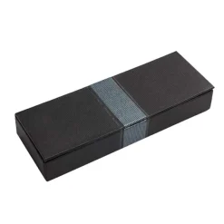 Zestaw piśmienny - metalowy długopis i pióro kulkowe / Mety / Czarny IP33037811