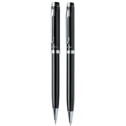 Zestaw piśmienny Swiss Peak Luzern, długopis i ołówek / Czarny P610.490