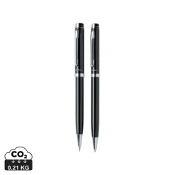 Zestaw piśmienny Swiss Peak Luzern, długopis i ołówek / Czarny P610.490