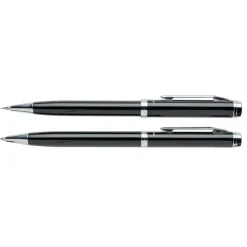Zestaw piśmienny Swiss Peak Luzern, długopis i ołówek / Czarny P610.490