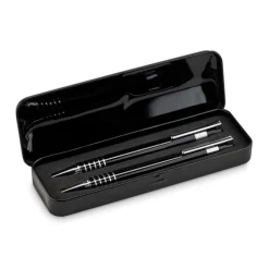 Zestaw piśmienny w pudełku / Czarny MO7323-03