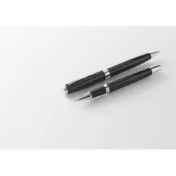 Zestaw pióro i długopis / Czarny MO2636-03