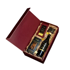 Zestaw prezentowy Cherry Classic 1 / Bordowo-złoty CG003