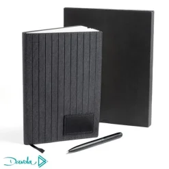 Zestaw prezentowy - notes i długopis / Dabook / Czarny IP25059111