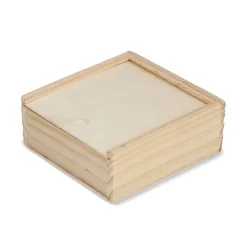 Zestaw Tic Tac Toe w drewnianym pudełku / Drewniany LT90764-N0093