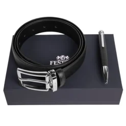 Zestaw upominkowy Festina długopis i pasek - FAB326A + FSU3234A / Czarny FPBB326A