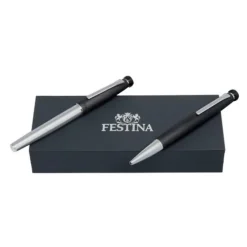 Zestaw upominkowy Festina długopis i pióro kulkowe FSC1634N + FSC5525N / Czarny FPBR552A
