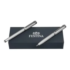 Zestaw upominkowy Festina długopis i pióro kulkowe FSR5414T + FSR5415T / Srebrny FPBR541B