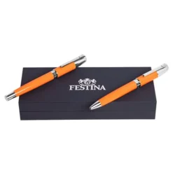 Zestaw upominkowy Festina pióro wieczne i dlugopis - FSN3872U + FSN3874U / Pomarańczowy FPBP387U