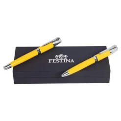 Zestaw upominkowy Festina pióro wieczne i dlugopis - FSN3872U + FSN3874U / Żółty FPBP387S