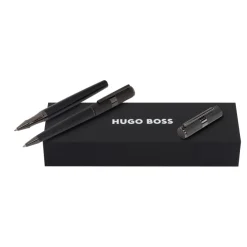 Zestaw upominkowy Hugo Boss długopis i pióro kulkowe HSS4614A + HSS4615A / Czarny HPBR461A
