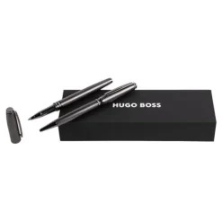 Zestaw upominkowy HUGO BOSS długopis i pióro kulkowe - HSW3784D + HSW3785D / Szary HPBR378D