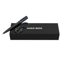 Zestaw upominkowy Hugo Boss długopis i brelok HAK567A + HSI5964N / Zielony HPBK567A