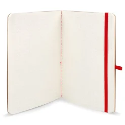 Zeszyt w miękkiej okładce Kraft Paper A5 / Czerwony LT92061-N0021