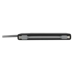 Ziara Powerbank with USB-C & Lightning Cable 10000mAh  / Czarny LT95502-N0002
