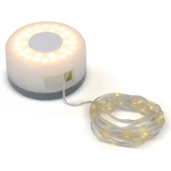 Zwijane lampki sznurkowe InsideOut / Szary LT57303-N0061