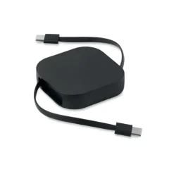 zwijany kabel ładujący 100 W / Czarny MO2924-03