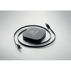 zwijany kabel ładujący 100 W / Czarny MO2924-03