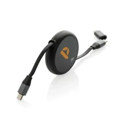 Zwijany kabel do ładowania 240W Terra / Black P302.7701