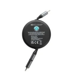 Zwijany kabel do ładowania 240W Terra / Black P302.7701
