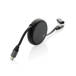 Zwijany kabel do ładowania 240W Terra / Black P302.7701