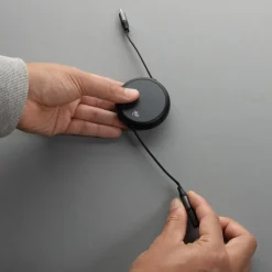 Zwijany kabel do ładowania 240W Terra / Black P302.7701